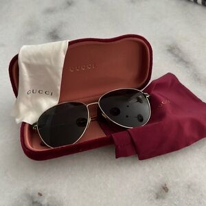 Gucci men’s green gg0573sk 003 sunglasses